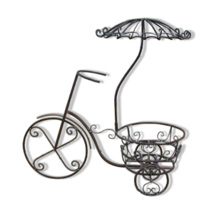Jardinière en fer forgé