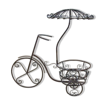 Jardinière en fer forgé