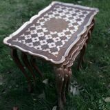 3 tables gigognes in Venian taste