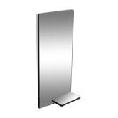 Mirror two-tone Jfor Marly Frères 102x48cm