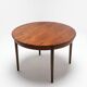 Table scandinave extensible en palissandre de Rio - 1960