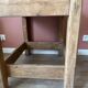 Small workbench made of solid oak