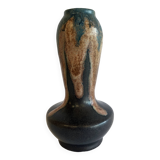 Puisaye ceramic vase signed Alfred Lebret (1871-1955) circa 1920