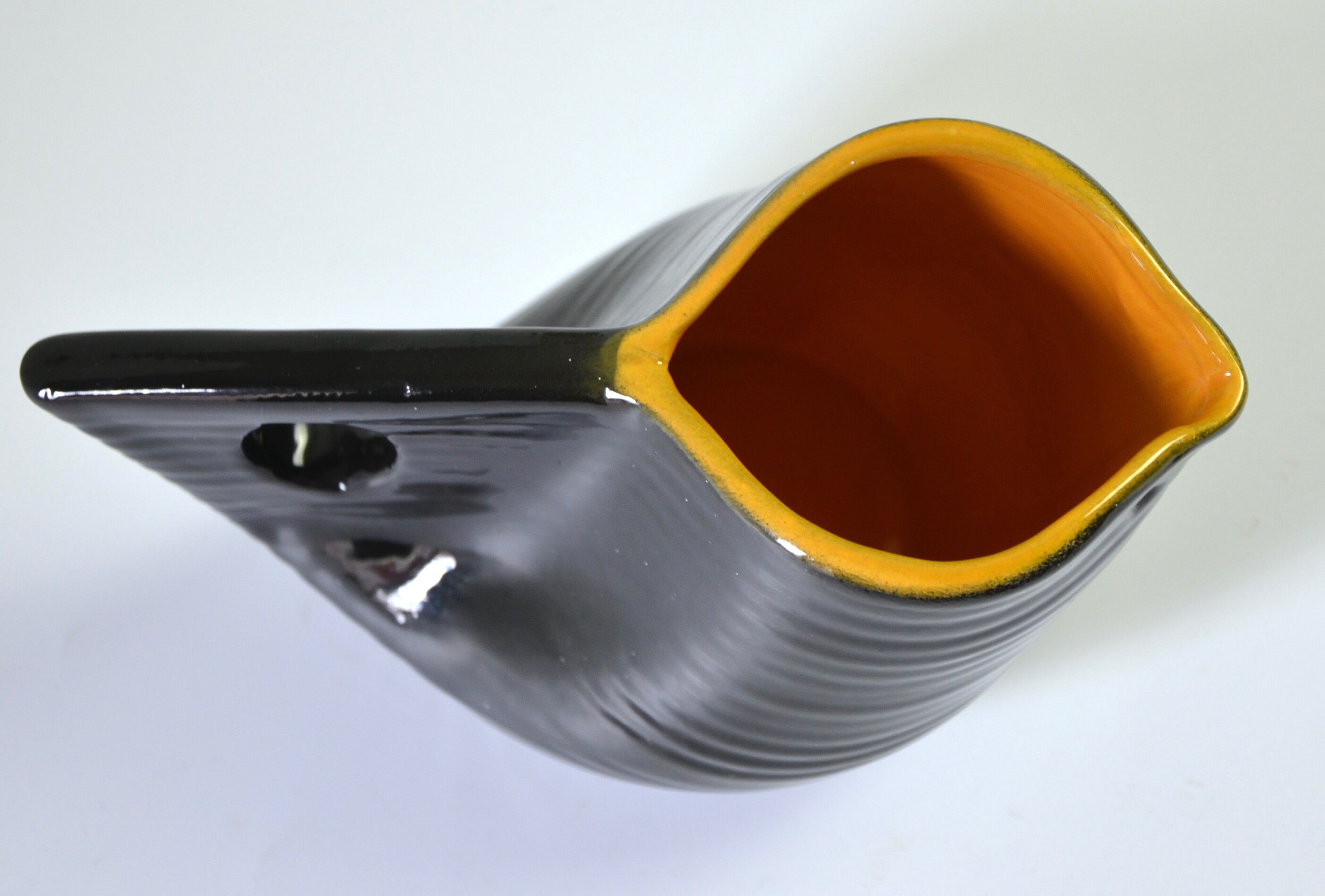 Ceramic pitcher shaped bird  1950 1960
