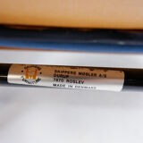 Skippers Mobler lounge chair with ottoman, Denmark 1970s