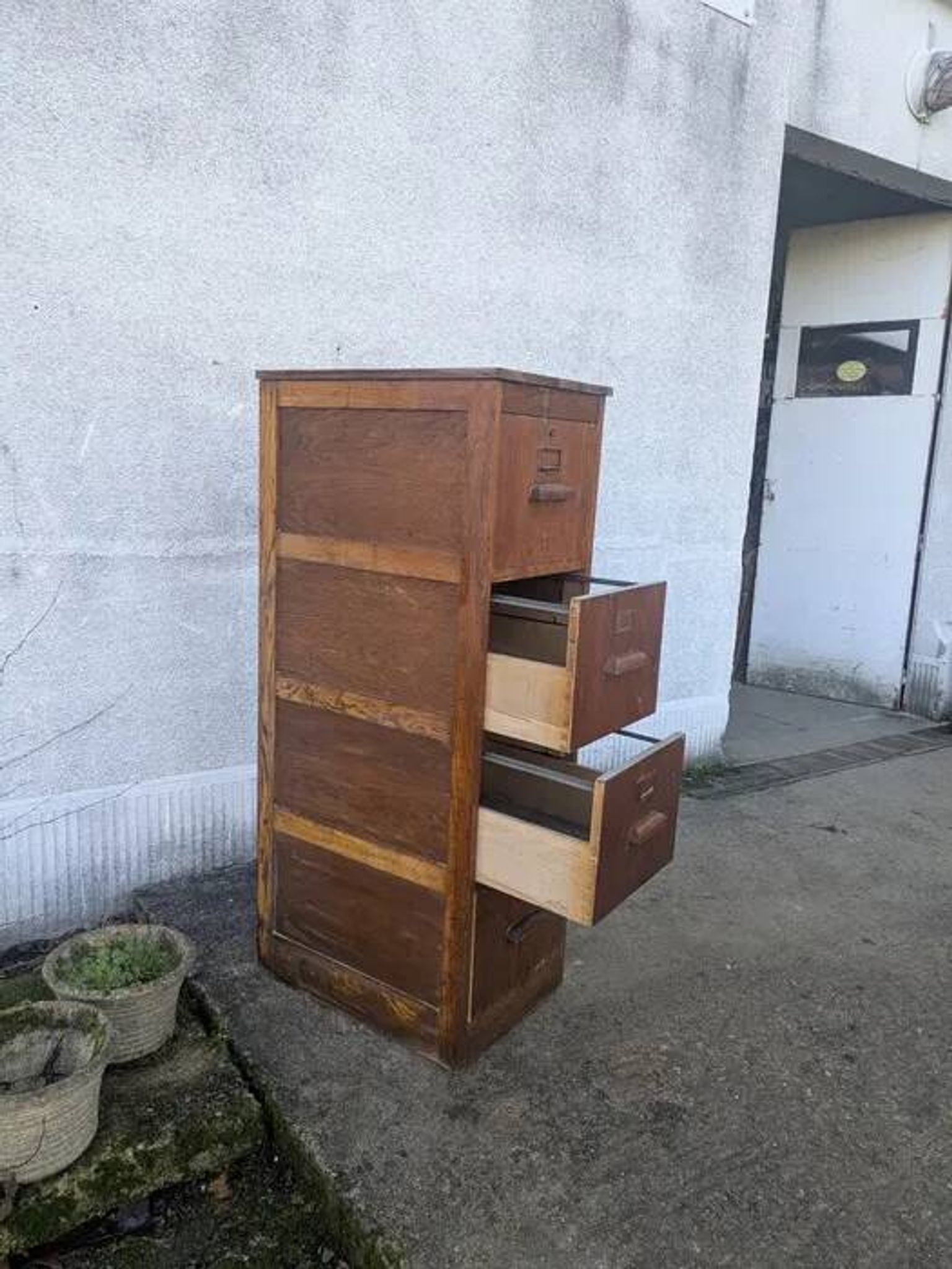 Meuble administratif vintage pour dossiers suspendus