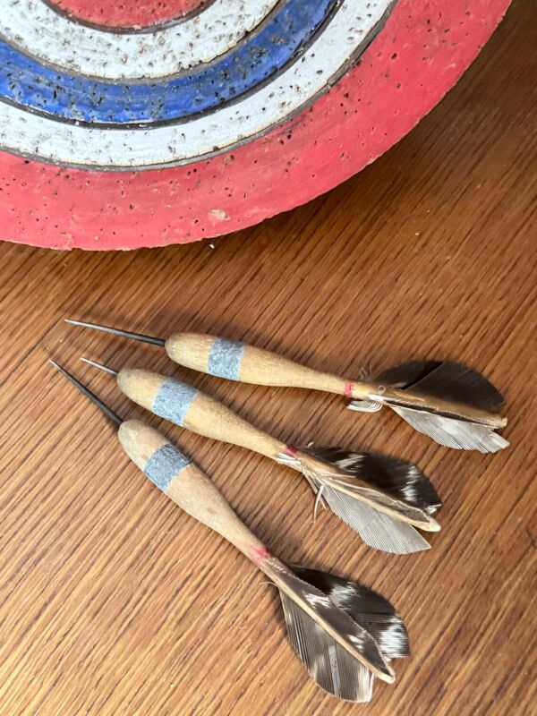 Jeu de fléchettes vintage