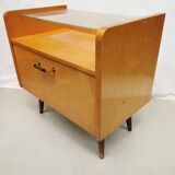 Pair of vintage bedside tables / sofa end tables from the 50s and 60s