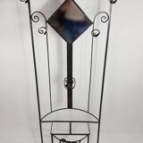 Wardrobe Coat rack art Deco wrought iron 1930