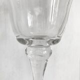 Pair of flower candlesticks on foot