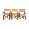 Solid wood director's chairs