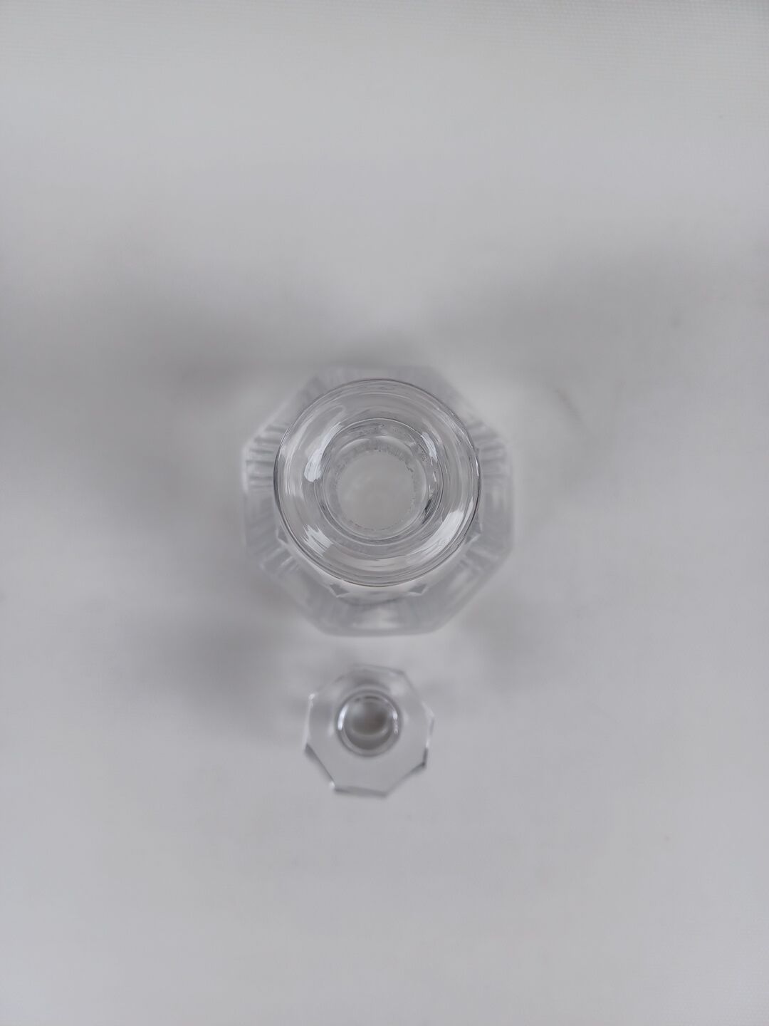 Carafe in baccarat crystal, talleyrand model, 60s.