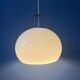 Vintage Guzzini inspired mushroom pendant lamp