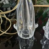 Pair of crystal lamp bases
