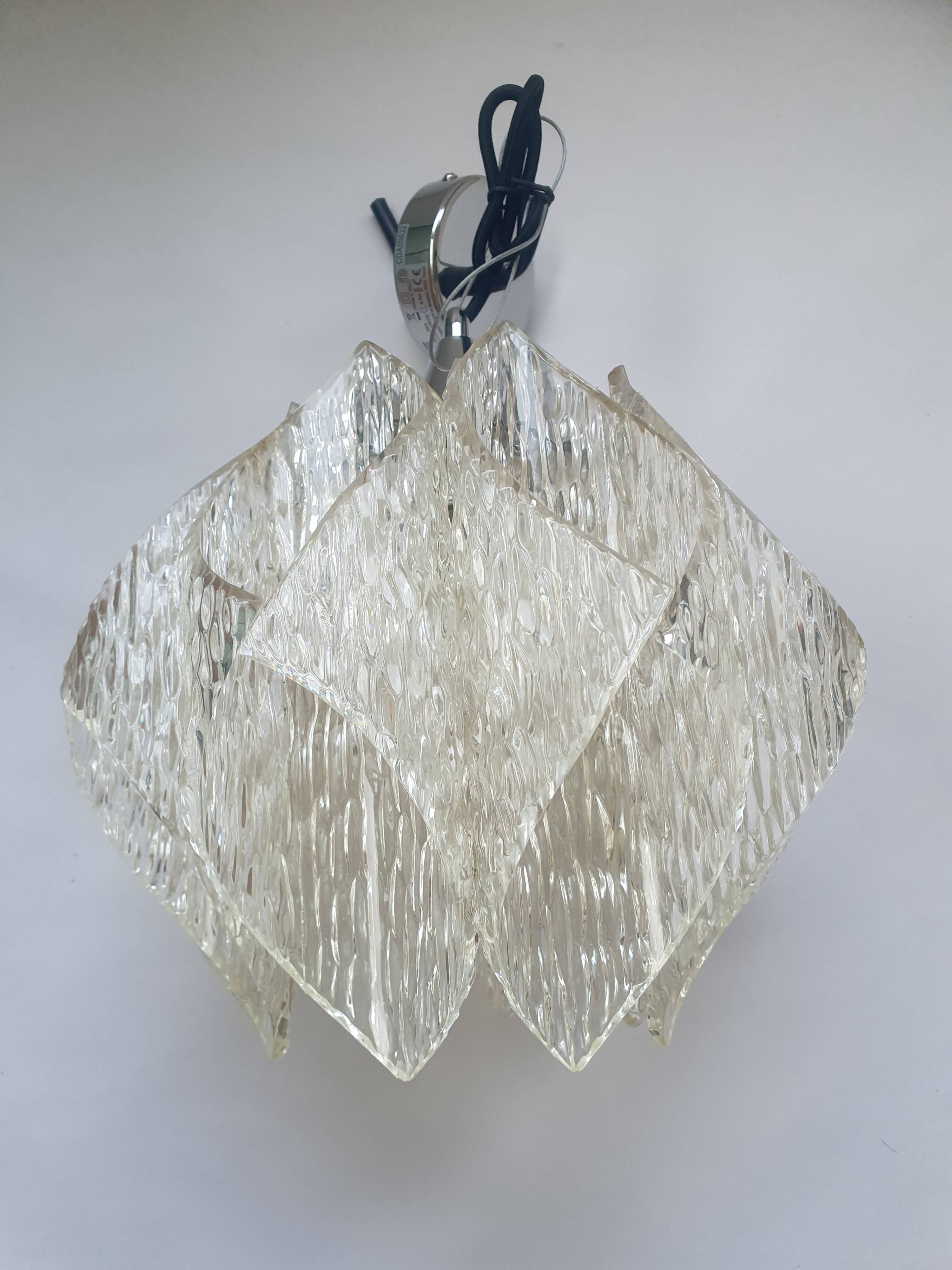 Gangkofner space age pendant light from the 70s