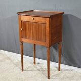 Small Mahogany Living Room Table, Louis XVI Period – Late 18th Century