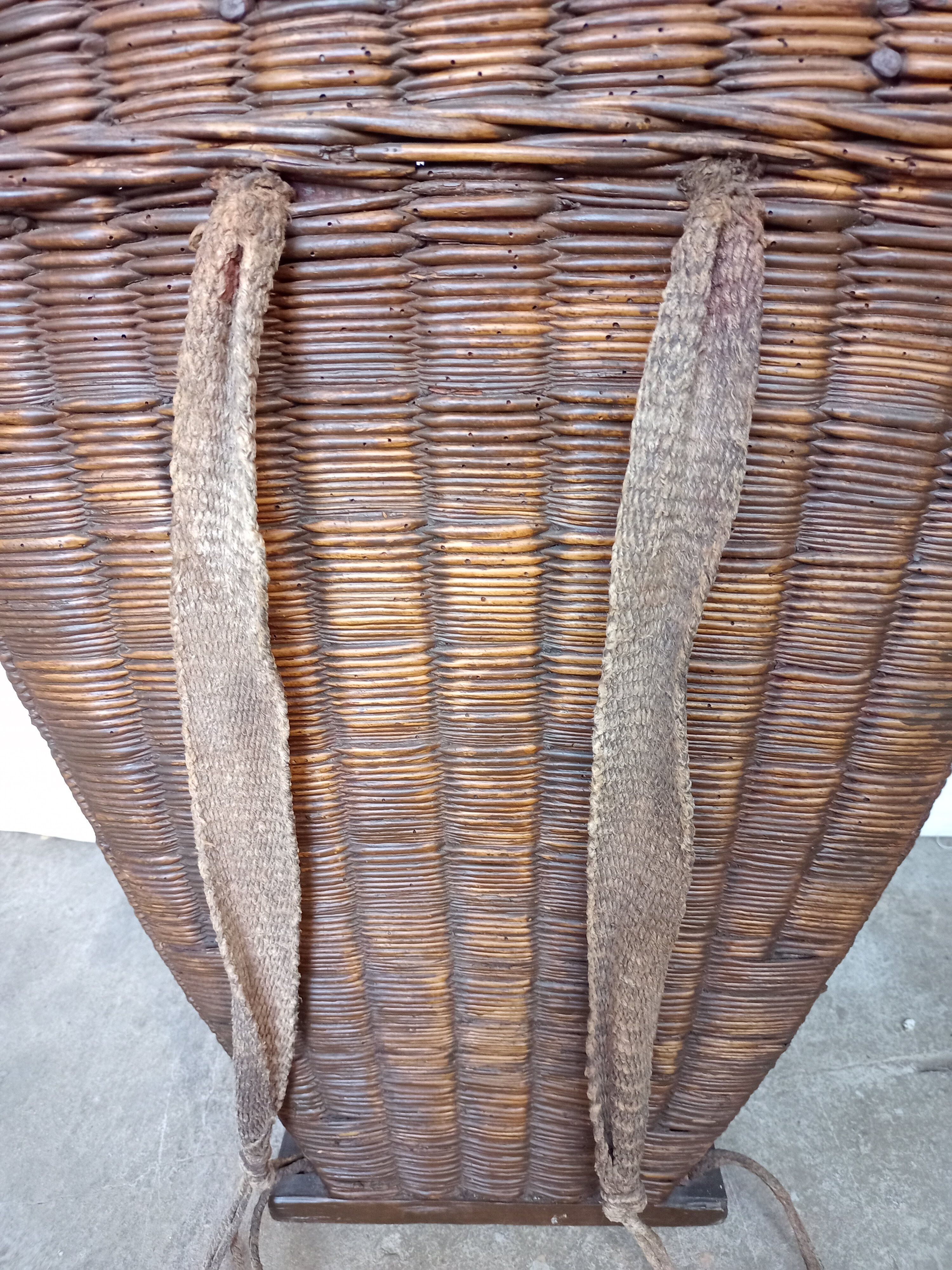 Fouet équestre Vintage Fait Main - Cuir Tressé Et Bambou - Environ 1880
