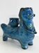 Aldo Londi for Bitossi Rimini Blu Ceramic Plant Centaur Sculpture, Italy, 1