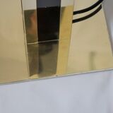 Metal and Plexiglas floor lamp foot