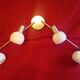 Plafonnier orientable 4 lampes vintage
