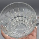 Very beautiful crystal champagne bucket signed st louis or baccarat