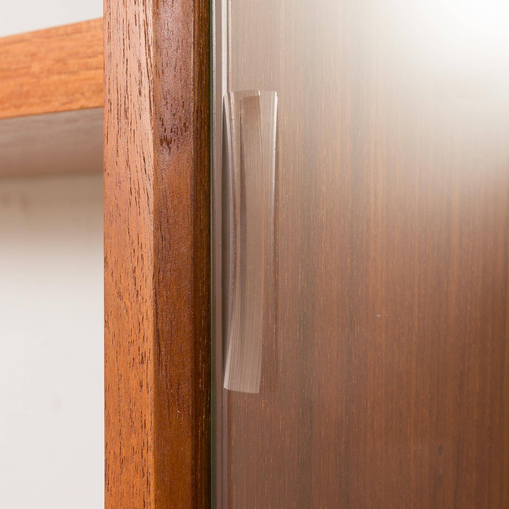 Poul Cadovius 4 bay teak wall unit for Cado, Denmark 1960s