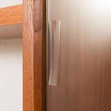 Poul Cadovius 4 bay teak wall unit for Cado, Denmark 1960s