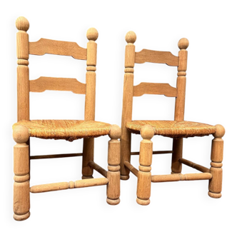 Chaises style Charles DUdouyt