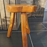 Brutalist tripod stool