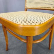Ensemble de 4 Chaises en Bois Cintré No. 811 après Hoffmann, années 1990