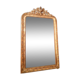 Old mirror Louis Philippe with pediment 142x81cm