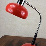 red vintage desk lamp