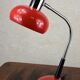 red vintage desk lamp