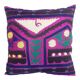 Vintage embroidered cushion cover 41x41 cm