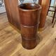 Porte parapluie vintage en bois