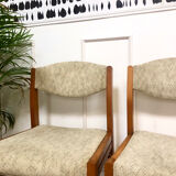 Set of 4 vintage Scandinavian chairs