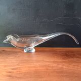 Large BIRD Vintage Vannes Crystal Pocket tray