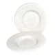 Wedgwood set of 2 pasta plates, Patrician garland, England