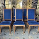 Suite of 7 Louis XVI style chairs