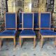 Suite de 7 chaises de style Louis XVI