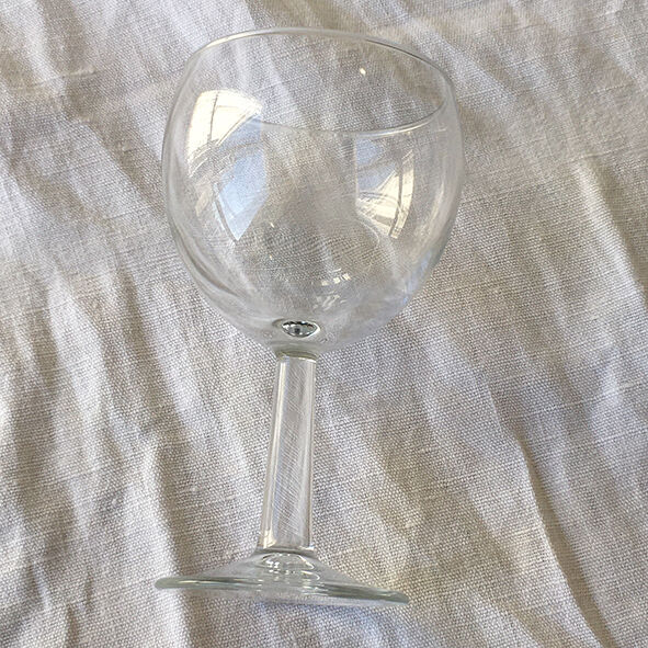 Set of 11 old balloon glasses