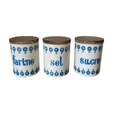 Grosfillex vintage condiment pots