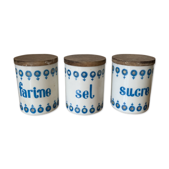 Grosfillex vintage condiment pots