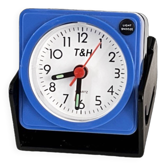 T&H pop art travel alarm clock, Japan, 1990s.