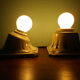 Wall lamps called "hooks" art deco, glazed porcelain, 1920s/1940s