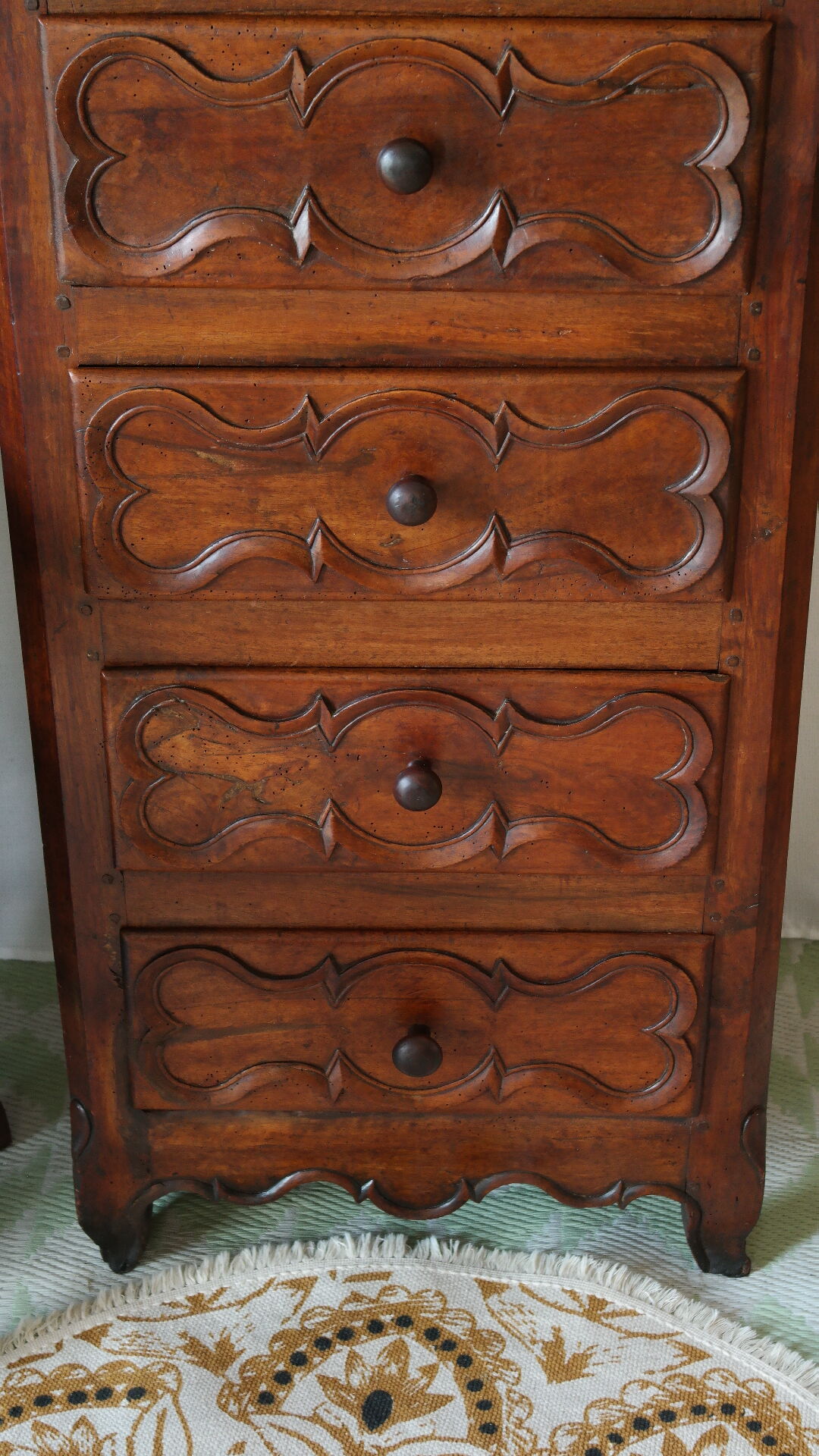 Artisanal walnut dresser late nineteenth early twentieth century