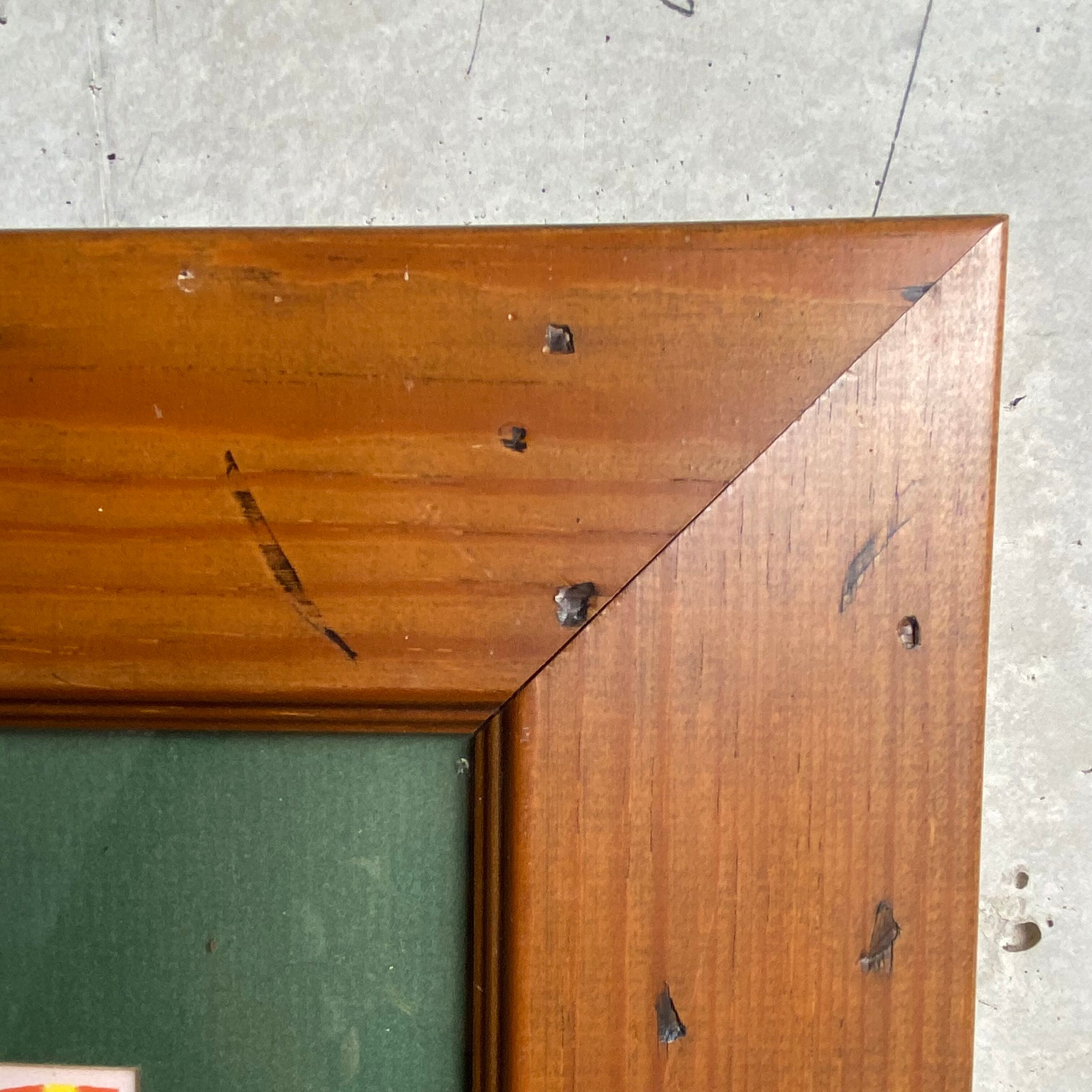 Cadre enfant en bois massif