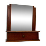 Miroir à tiroir années 30