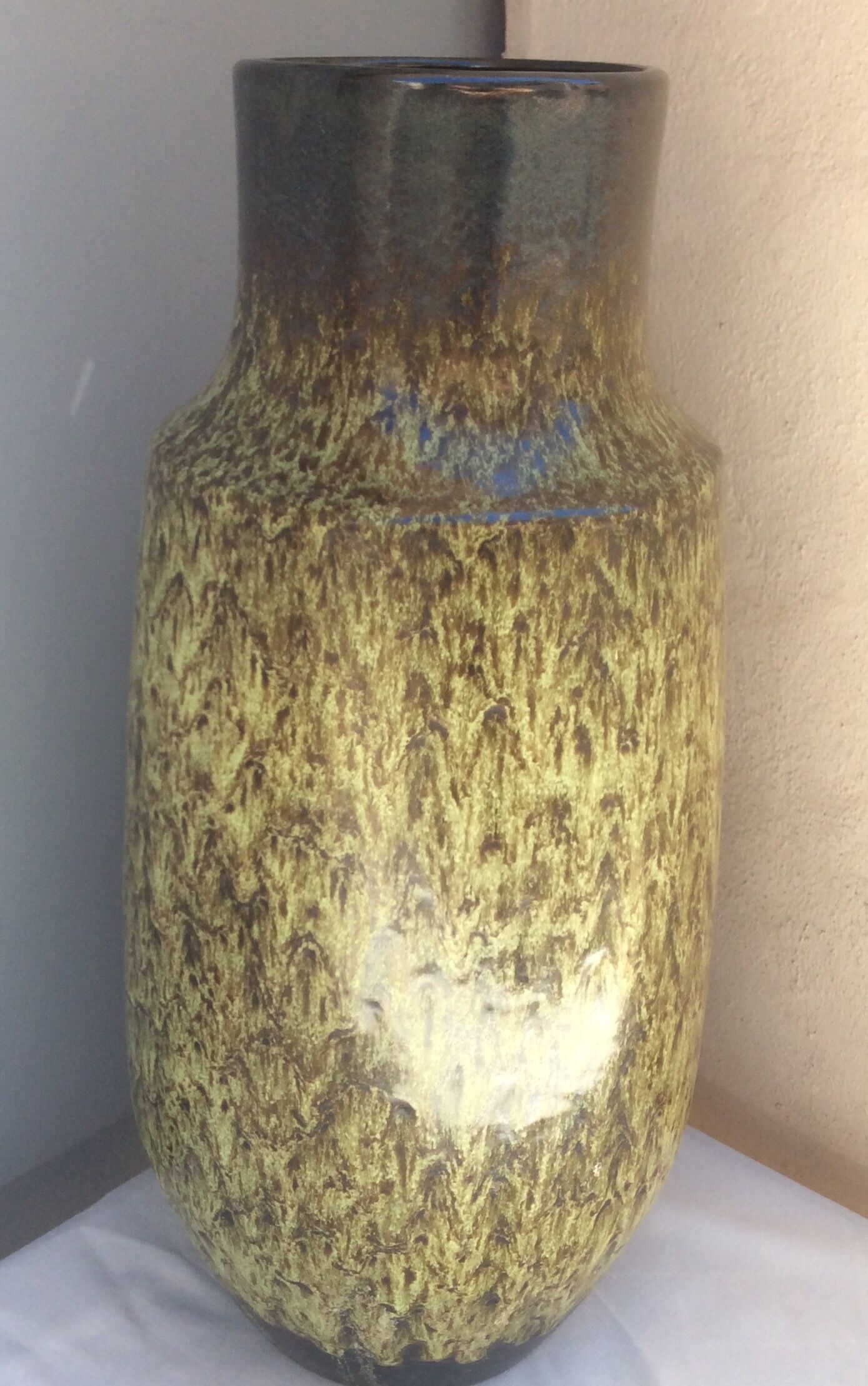 Vase Jasba XXL West Germany, 1960s