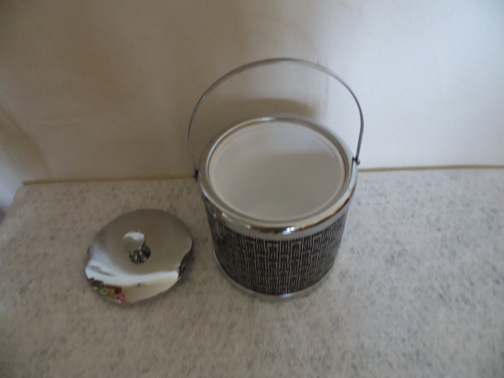 Bamboo deco ice bucket